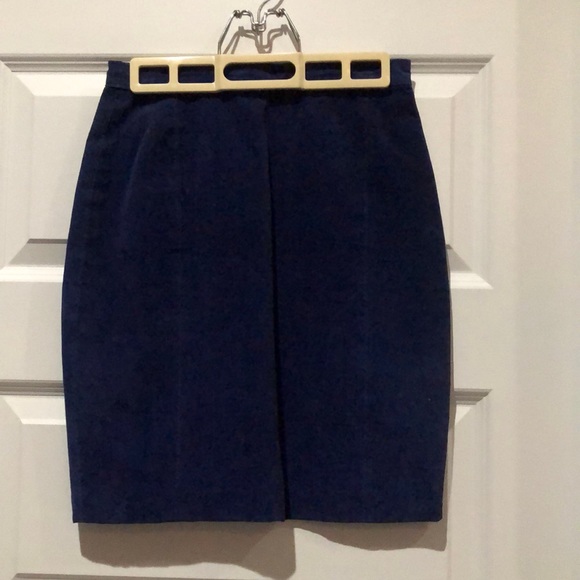 Vintage 💯 Leather Skirt - Picture 1 of 8